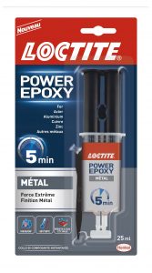 Colle epoxy - Acier - Locti - 25 ml