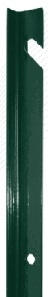 Poteau T3 Classic vert Triple protection pour grillage soudé FILIAC - H 1.45 m