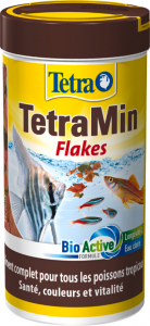 Aliment complet pour poissons tropicaux - TetraMin Flakes - 100 ml