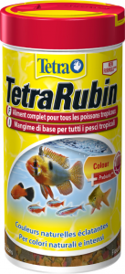 Aliment complet pour poissons tropicaux - TetraRubin - 250 ml