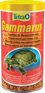 Aliment pour tortues d'eau à base de crevettes séchées - Tetra Gammarus - 1 L