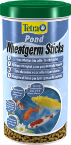 Aliment complet pour poissons de bassin - Wheatgerm Sticks - Tetra - 1 L