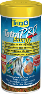 Aliment supérieur pour poissons d'ornement - TetraPro Energy - 250 ml