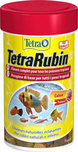Aliment complet pour poissons tropicaux - TetraRubin - 100 ml