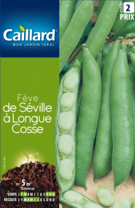 Fève De Seville A Longue Cosse- Caillard - 200 G