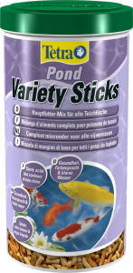 Mélange d'aliments complets pour poissons de bassin - Pond Variety Sticks - Tetra - 1 L
