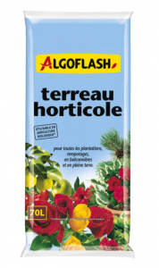 Terreau horticole - Algoflash - 70 L