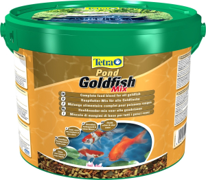 Mélange alimentaire complet pour poissons rouges - Pond GoldFish Mix - Tetra - 10 L