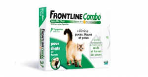 Frontline Combo x 3 - Traitement anti-puces pour chat