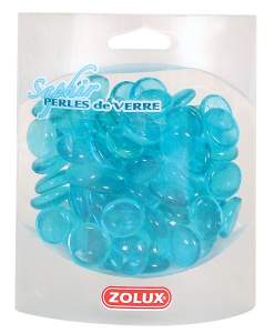 Perles de verre Saphir Zolux - 410 g