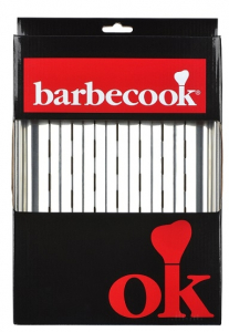 Grille anti-flamme acier inoxydable - Barbecook - 34,5 x 24 cm