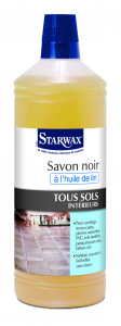 Savon noir à l’huile de lin - Starwax - Bidon de 1 L