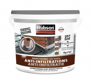 Revêtement anti-infiltrations - Rubson - Gris - 1 kg 