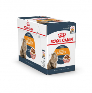 Émincés en sauce pour chat adulte - Royal Canin - Intense Beauty Care - 12 x 85 g