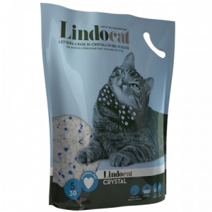 Litière Lindocat Cristal Silice pour chats, format 5 L