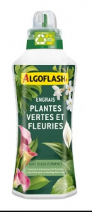 Engrais Plantes Vertes et Plantes Fleuries - Algoflash - 1 L