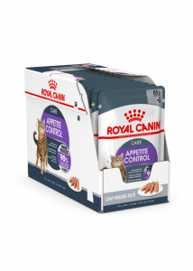 Lot émincés en mousse Appetite Control -Royal Canin - 12 X 85 g - 1 + 1 boîte à-60 %