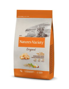 Nature's Variety - Original - 7 kg - poulet - adulte