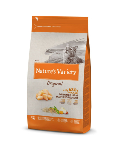 Alimentation naturelle pour chats adultes - Nature's Variety Original - POULET 3KG
