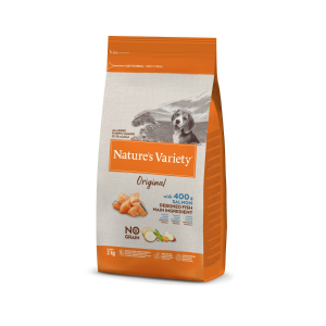 Nature's Variety - Original No Grain - Chien junior - toutes tailles - saumon - 2 kg