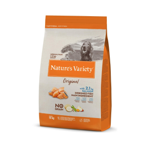 Nature's Variety - Original No Grain - Chien adulte - Medium/Maxi - saumon - 10 kg