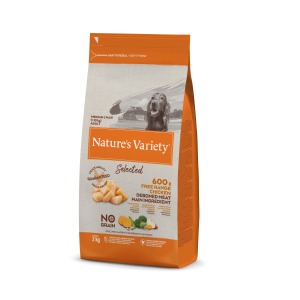 Nature's Variety - Selected - Chien Adulte - medium/maxi - poulet - 2 kg