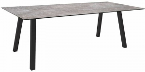 Table Interno - Stern - 220X100 cm - Plateau gris