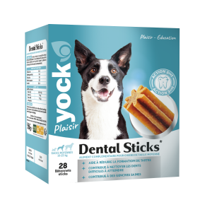 Bâtonnets Dental sticks - chiens moyens- 28 sticks