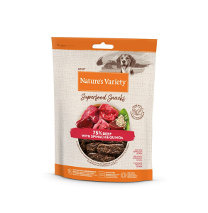 Nature's Variety - Superfood Snacks - Friandises - boeuf - chiens adulte - toutes tailles
