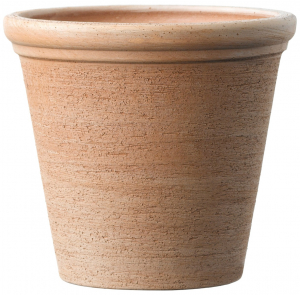 Pot Etrusco Ø38 cm - Deroma - Terre rosée