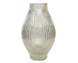 Vase en verre - brillant - H28,5 cm