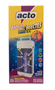 Grill'insectes aspirateur - Acto - Aveclampe uv