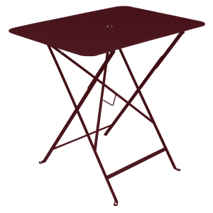 Table Bistro - Fermob - 77x57 cm - Cerise noir