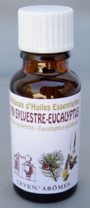 Mélange d'huiles essentielles Pin et eucalyptus - 20 ml