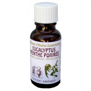 Mélange d'huiles essentielles Eucalyptus et menthe - 20 ml