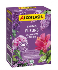 Engrais fleurs et arbustes - Algoflash - 800 g