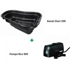 Kit bassin start 500 L + Pompe Xtra 900