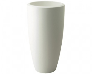 Pot Pure Soft Round High - Elho - blanc - 35 cm
