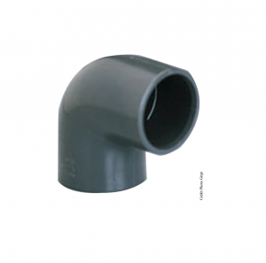 Coude simple 90° - GIRPI - PVC - Femelle-Femelle - Ø 63 mm