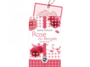 Sachet parfumé Rose du Bengale - Aromandise
