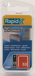 Agrafes High Performance - Rapid - 12 mm - x 1080 pièces