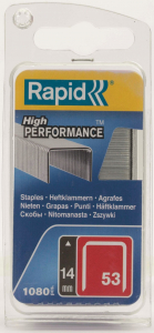 Agrafes High Performance - Rapid - 14 mm - x 1080 pièces