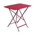 Table pliante Bistro - Piment - 77x57 cm