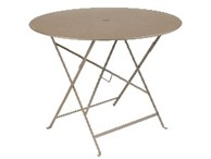Table pliante Bistro - Fermob - Ø 96 cm - Muscade