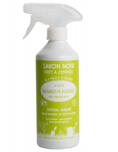 Spray savon noir spécial jardin - Marius Fabre - 500 ml