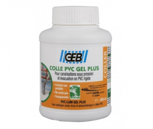 Colle PVC Gel Plus - GEB - 250 ml  