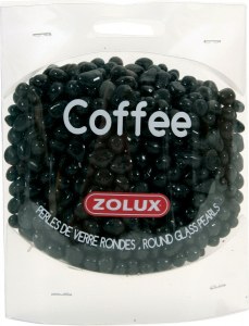 Perles de verre Rondes Coffee 472 g - Zolux