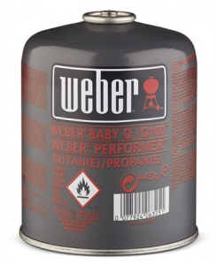 Cartouche de gaz - Weber - Petit format - 445 g 