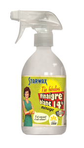 Vinaigre blanc 14° - Starwax - Parfum citron - Pulvérisateur de 500 ml