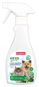 Lotion répulsive antiparasitaire "Veto Pure" 250 ml - Beaphar